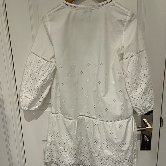 Club Monaco White Eyelet Dress - Picture 3 of 5